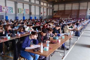 Más de 300 alumnos participaron de la Olimpiada de Matematica