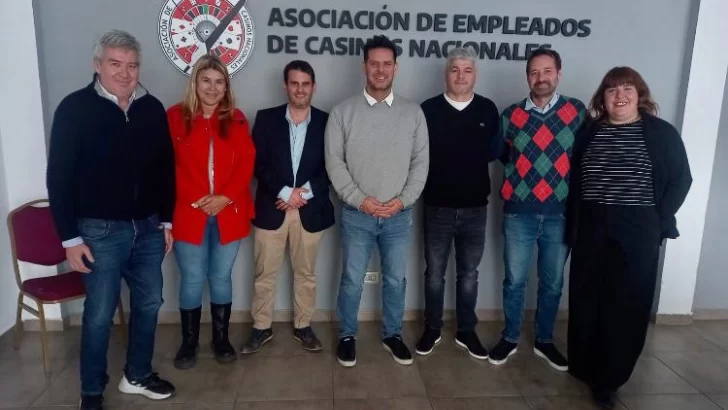 Casino: El PJ local y los concejales de Unión por la Patria se reunieron con Atanasof