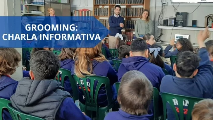 Fiscalía brindó una charla sobre grooming a alumnos de primaria