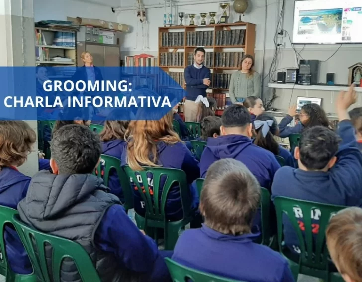 Fiscalía brindó una charla sobre grooming a alumnos de primaria