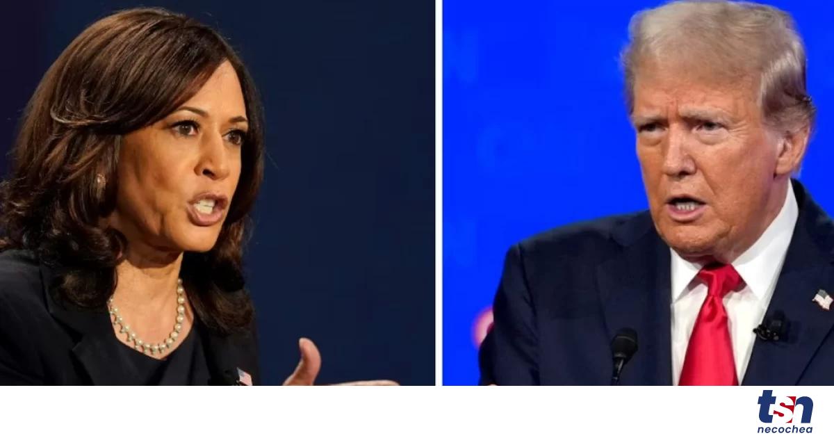 Trump Y Kamala Harris Se Enfrentan En El Debate Presidencial De EE.UU ...