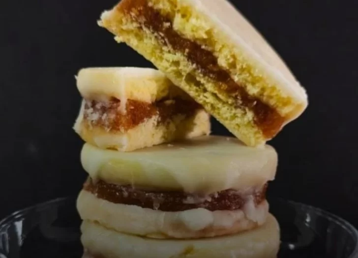 Un alfajor de queso y dulce elegido como el mejor de la provincia