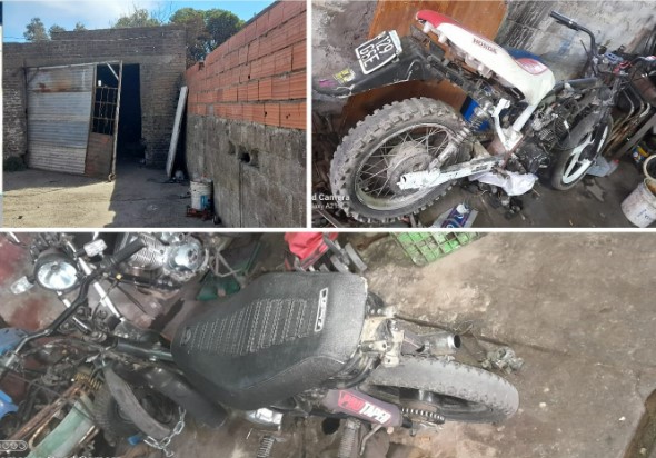 Clausuraron un taller de motos en Quequén