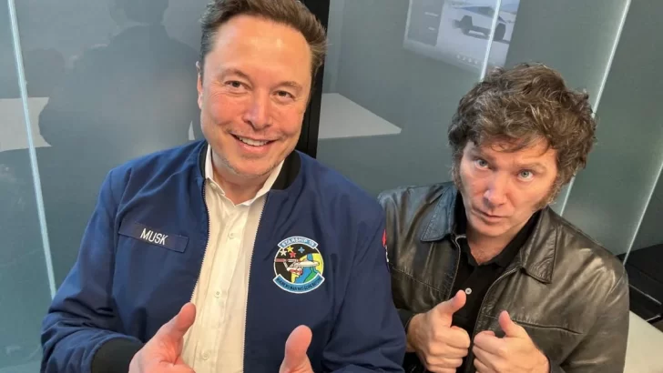 Elon Musk elogió a Milei en plena contienda judicial con Brasil