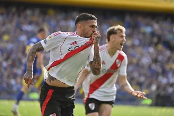 Con polémica, River le ganó a Boca en una nueva edición del Superclásico