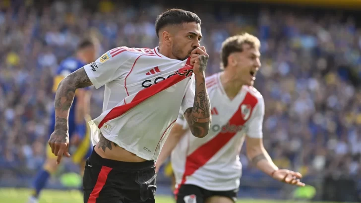 Con polémica, River le ganó a Boca en una nueva edición del Superclásico