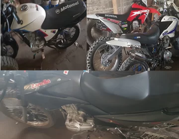 Operativos de Tránsito en Claraz: secuestraron seis motos