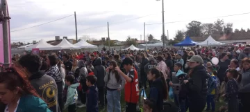 Una multitud en los festejos por el “Mes de las Niñeces”