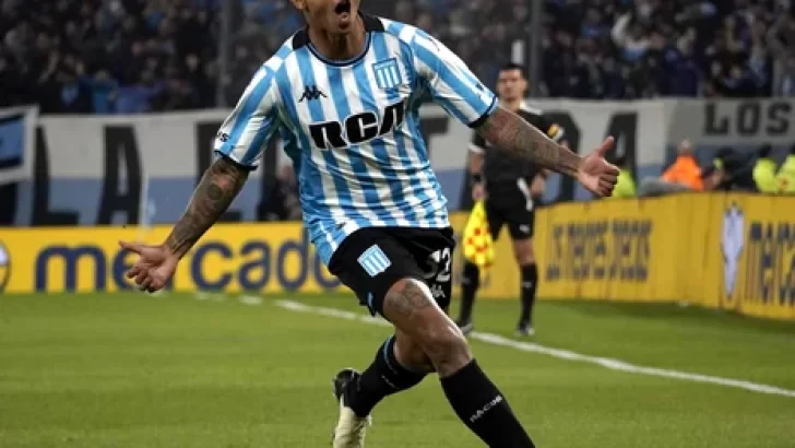 Racing clasificó a la semifinal de la Sudamericana tras golear a Paranaense