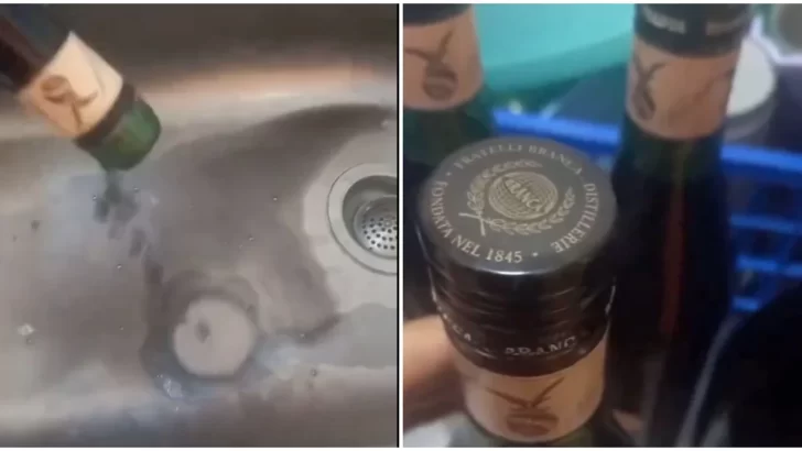 Quiso comprar fernet, pero recibió botellas con pintura: perdió 340 mil pesos