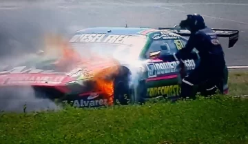 “Por suerte los bomberos llegaron rápido”: el precipitado final de Juan Bautista en Paraná