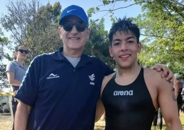 Notable desempeño de Jeremías Taien Torales en las aguas abiertas de San Pablo