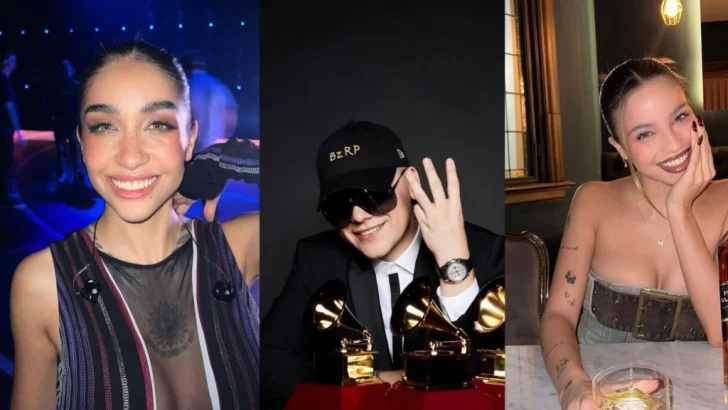 Emilia, Bizarrap, Trueno, María Becerra, David Lebón y Wos nominados a los Latin Grammys 2024