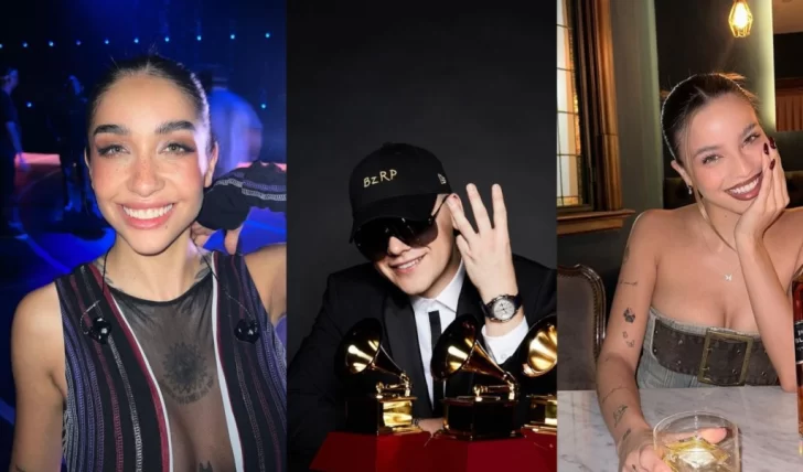 Emilia, Bizarrap, Trueno, María Becerra, David Lebón y Wos nominados a los Latin Grammys 2024