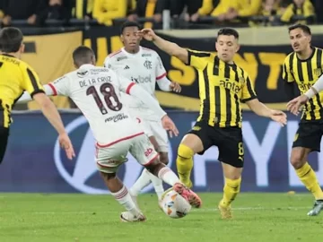 Peñarol eliminó a Flamengo y está en semifinales de la Copa Libertadores