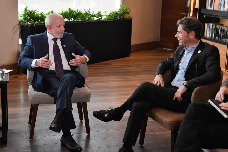 Kicillof se reunió con el presidente Lula da Silva