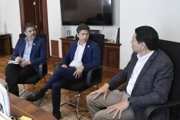 Kicillof cerró su visita a México con reuniones con funcionarios del Gabinete de la presidenta Sheinbaum