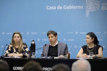 Kicillof anunció la creación de una línea específica para el acompañamiento de adultos mayores