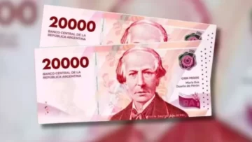 El billete de $20.000 comenzará a distribuirse en noviembre