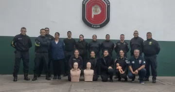 Bomberos de Necochea y zona se capacitan en RCP para salvar más vidas