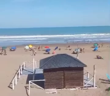 La máxima de este lunes superó los 33 grados en Necochea y Quequén