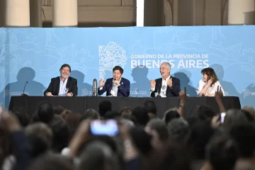 Kicillof encabezó la apertura del Congreso Provincial de Educación Sexual Integral