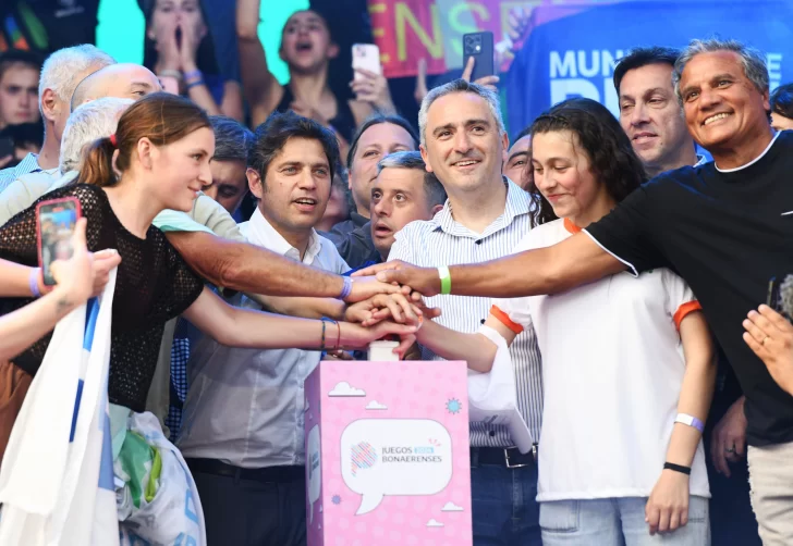 Kicillof encabezó la apertura de la etapa final de los Juegos Bonaerenses 2024