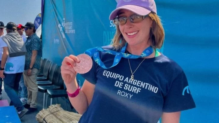 Evelyn Gontier, 5° puesto individual y bronce por equipos en el Panamericano de Perú