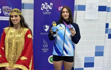 Nuevo podio mundial para Guada Angiolini: medalla de bronce en las Gimnasiadas de Baréin