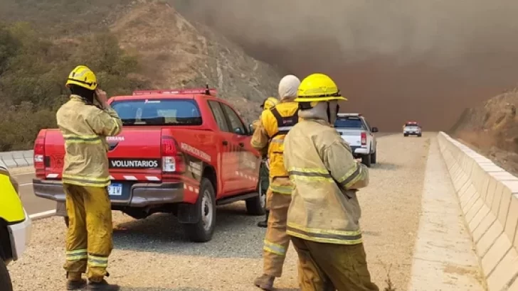 Córdoba: se originó un nuevo foco de incendio en La Calera