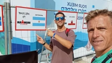 Notable participación de Maxi Agostini y Juan Pablo Santoro en el Ironman de Marruecos