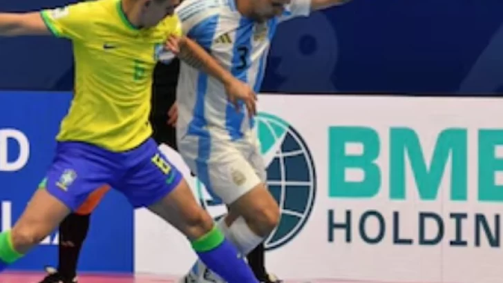 Argentina cayó con Brasil y es subcampeón en el Mundial de futsal