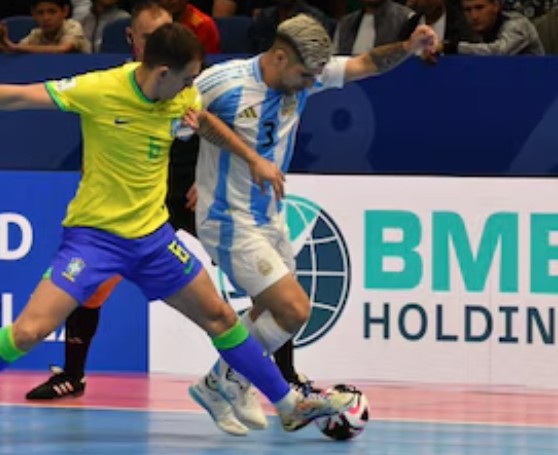 Argentina cayó con Brasil y es subcampeón en el Mundial de futsal