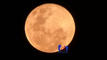 Cómo se llama la luna tan bonita que se ve hoy desde Necochea