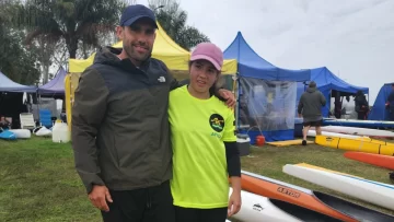 Campeonato Argentino de Velocidad: notable paso de Ana Paula Poblete por las aguas santafecinas