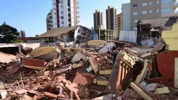 Una joven de Fernández está desparecida bajo los escombros del hotel de Gesell