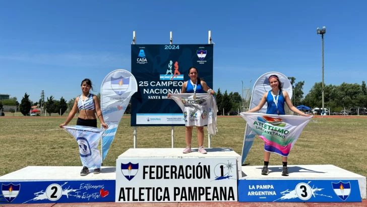 Medalla de bronce para la sancayetanense Paula Rizzi en el Nacional U16