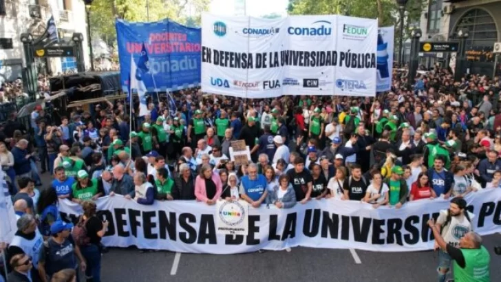 Universidades: nuevo paro el jueves 17 y semana de lucha a partir del 21/10