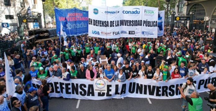 Universidades: nuevo paro el jueves 17 y semana de lucha a partir del 21/10