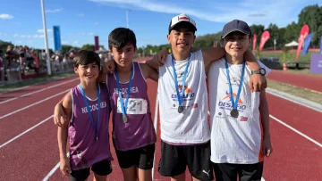 Necochea siempre presente: el semillero del atletismo participó en Tandil