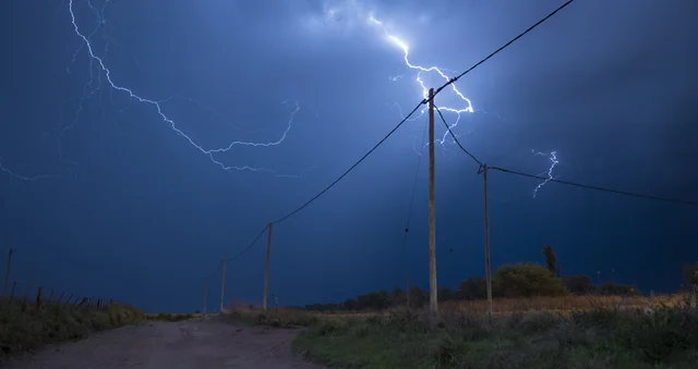 Rige una alerta amarilla por tormentas fuertes para Necochea y la región