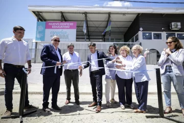 Kicillof inauguró el nuevo edificio del Jardín de Infantes Nº912