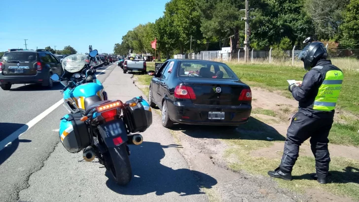 Más de 50 puestos de control en rutas a la Costa Atlántica