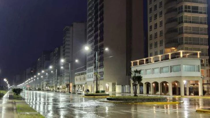 Cuánto llovió anoche en Necochea y Quequén