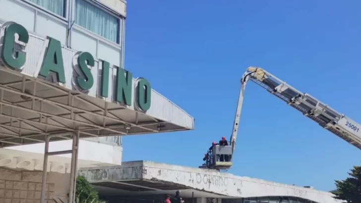 Bomberos se capacitan en trabajo en altura