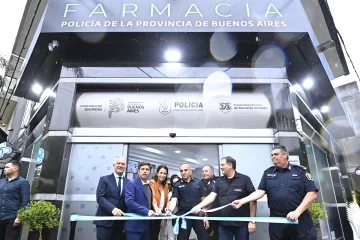 Se inauguró la primera farmacia exclusiva para el personal policial