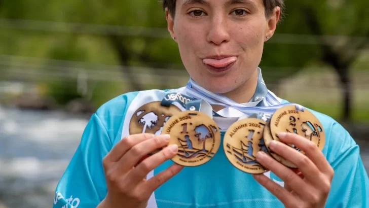 Manuel Trípano y Nerea Castiglione, bicampeones sudamericanos en Aluminé