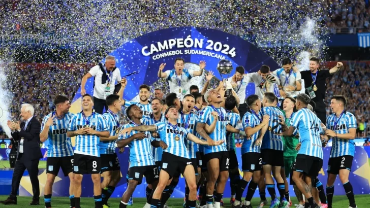 Racing le ganó a Cruzeiro de Brasil y se consagró campeón de la Copa Sudamericana