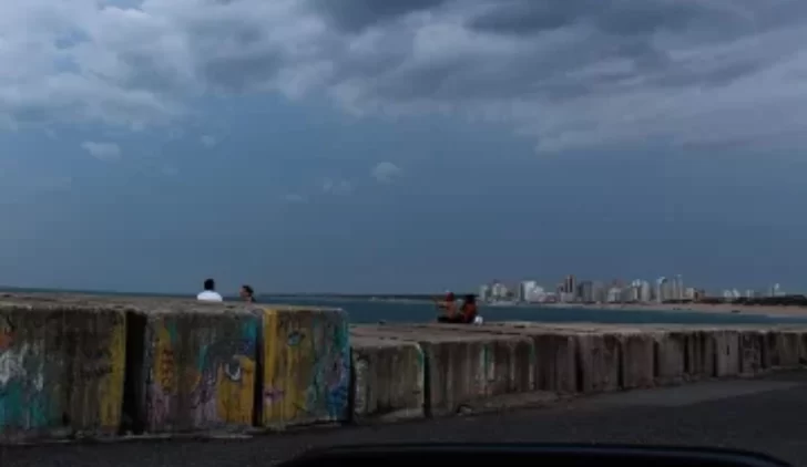 Necochea bajo alerta amarilla por tormentas fuertes