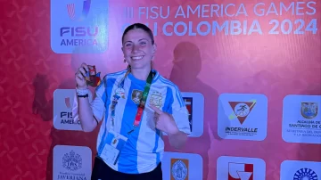 Palabra de medallista Panamericana: “El bronce representa un mimo al esfuerzo de todo el año”